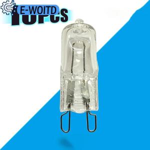 E-WOITD Aolie Potey 10Pcs Oven Light Bulb G9 High Temperature Bulb Steamer Light 25w 28w 40w 60w