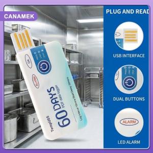 【CANAMEK】 USB Disposable Temperature Data Logger 60 Days Shelf Life for Perishable Food Pharmaceutical Logistics Use