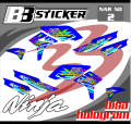 STRIPING PREMIUM Kawasaki Ninja R Ninja SS BISA HOLOGRAM List Sticker Variasi Nar 50. 