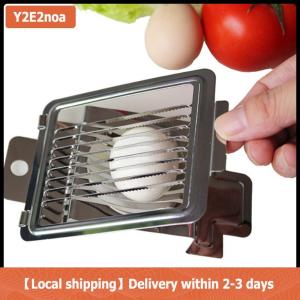 【Local shipping】 Egg Cutter Stainless Steel Egg Slicer Strawberry Slicer Cutter Tomato Slicer