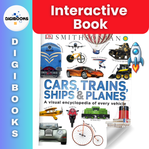 Cars Trains Ships  & Plains - DIGIBOOKS (Animated & Interactive Digital Book)