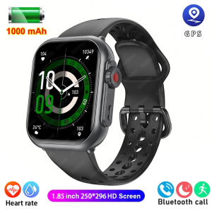 2025 Mới Cho Huawei Watch 1000 mAh Đồng Hồ Thông Minh Nam Nữ 185 inch HD Full Màn Hình Cảm Ứng IP68 Chống Nước Cuộc Gọi Bluetooth Đồng Hồ Thông Minh