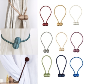 Malaysia 1pcs Magnetic Curtain Tiebacks Design Tie Back Rope Holdback Holder Langsir