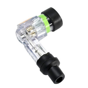 YINGRAN2 1 mảnh phổ FLASH SPARK Plug nắp áp lực cao khuỷu tay hình xe máy đánh lửa Spark Plug cap xe máy sửa đổi phụ kiện