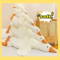 50-160CM Soft Goose Stuffed Toy Big White Duck Funny Soft Long Pillow Animal Children's Birthday Gifts Present Anak Patung Mainan. 