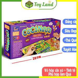 [Foxi] Cờ Cá Ngựa Nam Châm Foxi Size Lớn 36cm Chính Hãng Boardgame Đua Ngựa Đồ Chơi Ngày Tết Gấp Gọn