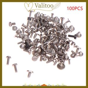 [Valitoo] 100Pcs Tiny Precision Mixed Multi-size Watch Screws Movement Repair Tools Part For Watchmaker