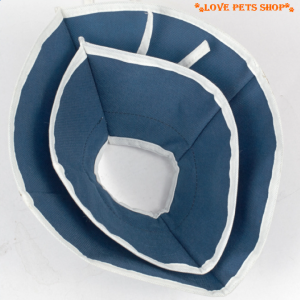 Vòng cổ chống liếm cho chó mèo bằng vải không dệt (mẫu mới) - Love Pets Shop