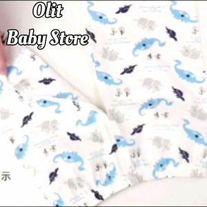 BAJU BAYI SETELAN CELANA IMPORT MOTIF DINO TERLUCU