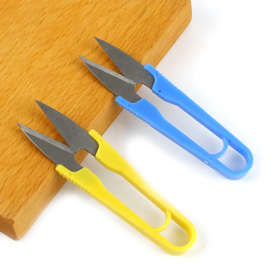 1PC Trimming Sewing Scissor Nippers U-Shaped Stainless Steel - Main Image