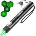 Laser Pointer Senter Green Laser Pointer Hijau Recharger Dengan Batre Dan Tempat Cash Free Box - 303. 