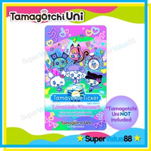Original Tamaverse Ticket for Tamagotchi Uni by Bandai (Uni Device NOT INCLUDED) Featuring Hello Kitty Kuromi Cinnamoroll & More!