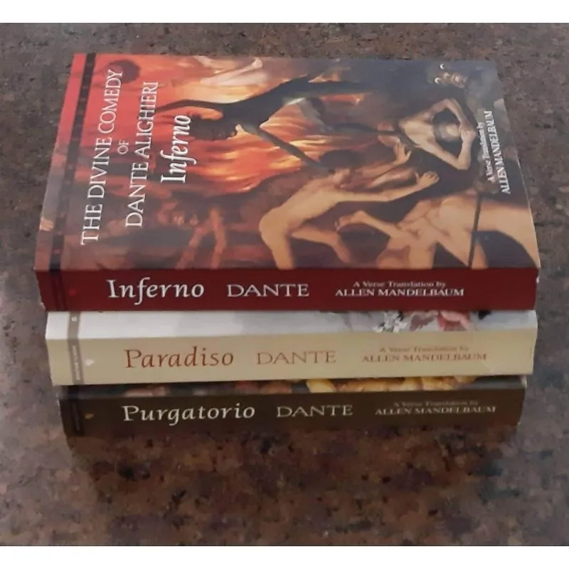 The Divine Comedy of Dante Alighieri Paradiso Purgatorio Inferno