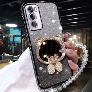 เคสสำหรับ VIVO โทรศัพท์ Y04 Y29 Y200 5G V40 Lite V40Pro Y19S ปลอกพร้อมสายคล้องกระจก