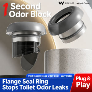 Toilet Bowl Flange Odor Seal Ring 304 Stainless Steel Leak-Proof Backflow Blocker HDB BTO Bathroom DIY Repair Set