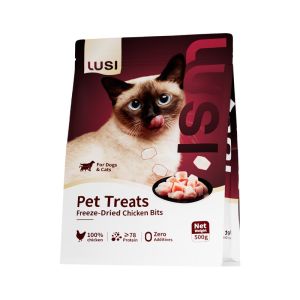 Freeze Dried Chicken Cat Treats Natural Protein Snack for Kitten & Adult Cat