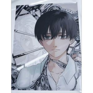 The Summer Hikaru Died Clear Acrylic Card Indou Hikaru Tsujinaka Yoshiki Two Boys Manga Illustration Backlit Art Panel Transparent Collectible Keepsake Photo Prop Display 1Pcs