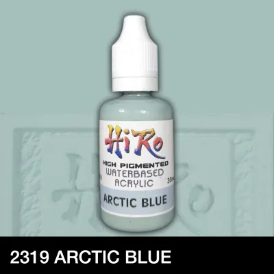 Earth Tone Blue Colors by Hiro Paints | High-Pigmented Waterbased Acrylic Hobby Paint (30ml) | 2319 - 2327