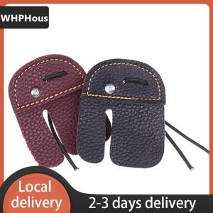 [COD] WHPHous Ship within 24 hours Leather Archery Finger Guard Protection Pad Glove Tab Bow Shooting Protector