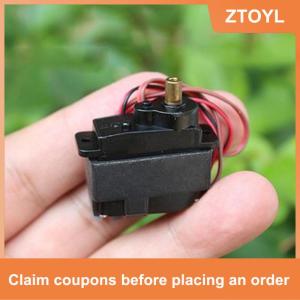【ZTOYL】 Hộp số động cơ micro mini M10 DC 3V-6V bộ điều khiển hướng bằng kim loại 12g xoay 360 độ