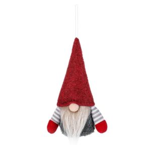 GOXBERK Hoạt hình Búp bê Gnome trang trí Giáng sinh Vải nhung Treo Búp bê nhồi bông hình chú lùn Giáng sinh. Quà tặng cho trẻ em. Búp bê lùn Vật trang trí hình chú lùn không . Trang trí nhà cửa dịp Giáng sinh