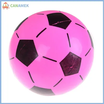 CANAMEK 1PC Inflatable PVC bóng đá bóng đá bóng trẻ em trẻ em bãi biển hồ bơi thể thao Bóng đồ chơi