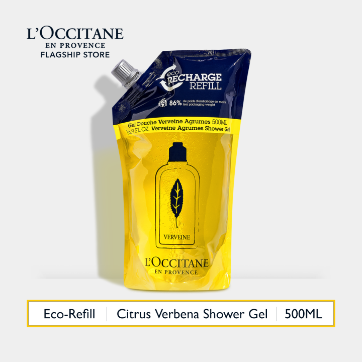 L'Occitane Citrus Verbena Shower Gel 500ml [Refill] Lazada PH