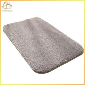 50x80cm Bathroom Door Mat Water Absorbent Bathroom Rug Fluffy Home Carpets Long Hair Anti-slip Bathroom Mat for Bedroom Entryway Machine for Bathroom