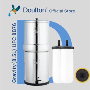 Doulton® Portable Stainless Steel Gravity UFC (8B76) Ultra Fluoride Water Filter Purifier System