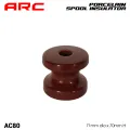 Heavy Duty Secondary Rack 2.5mm with Porcelain Spool Insulator 1,2,3 and 4 Spool. 