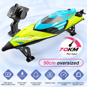 2.4G Remote Control Boat 70km/h High-Speed RC Boat Giant Size Racing Boat
