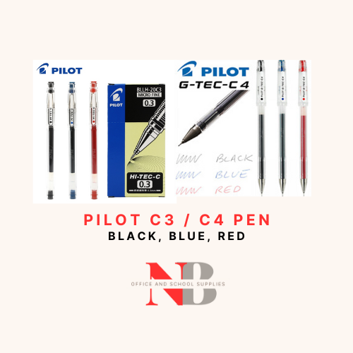 Pilot GTech Sign Pen C4 GTech / G Tec 0.4 Pen / C3 / 0.3 Lazada PH