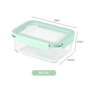 Dowado Borosilicate Glass Fresh Box 850ml - Peralatan Makan Anak