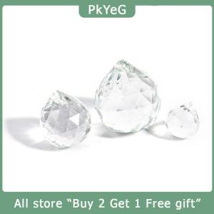 [COD] PkYeG KITCHEN YIEN 20 30 40mm Ball Prism Chandelier Hanging Pendant Lighting Ball Home Decor
