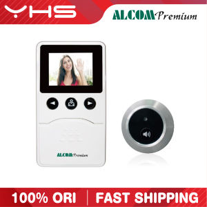 [Clearance Sales] ALCOM Peep-Hole Viewer ADB-M280 Wireless 2.4 Inches Color Video Door Bell