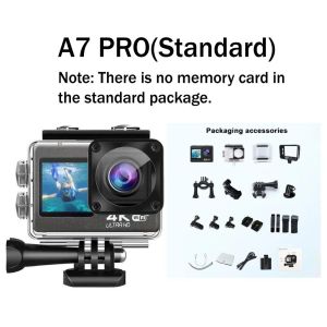 ODSCN A7 PRO 4K Ultra HD Sports Camera Outdoor 2.0 inch Wireless WIFI Underwater Riding ranti-shake