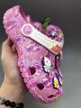 Dép Cross Hello Kitty cho trẻ em bé gái nữ Sục Crocs giày xục Cros Clog Kid màu Hồng. 