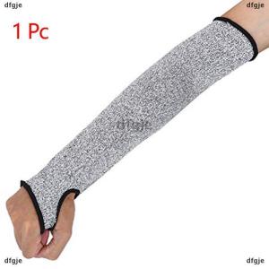 [COD] dfgje 1Pc Level 5 HPPE Cut Resistant Anti-Puncture Work Protection Arm Sleeve Cover Cut-resistant Arm Sleeve for Men Women