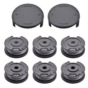 F016800569 Trimmer spool thay thế bộ 6 cuộn 2 mũ phù hợp cho nhiều mô hình Máy cắt cỏ điện