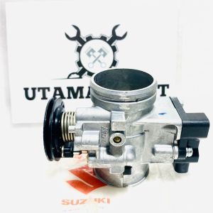 THROTTLE  BODY SET SATRIA FU FI 12K PNP MX KING 2PV TROTOL BODI BARU ORIGINAL SUZUKI