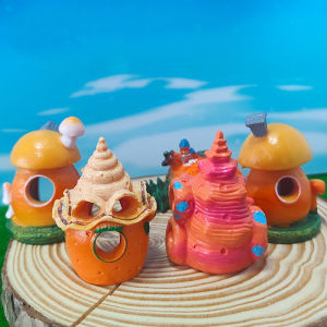 [Xinzi] COD Convenient Easy For Lowest Price ที่พักพิงหอยสังข์บ้านเห็ดของตกแต่งตู้ปลาของตกแต่งตู้ปลาตู้ปลาตู้ปลาที่พักพิงสำหรับเลี้ยงกุ้งปลา