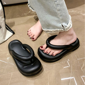 QDshop มาใหม่ พร้อมส่ง รองเท้าหูหนีบส้นตึก แฟชั่นใหม่ ฮิตทันสมัย ไม่ตกเทรนด์ หูหนีบเสริมส้น เพิ่มความสูง ใส่แล้วขาดูยาวขึ้นทันที มี 4 สี