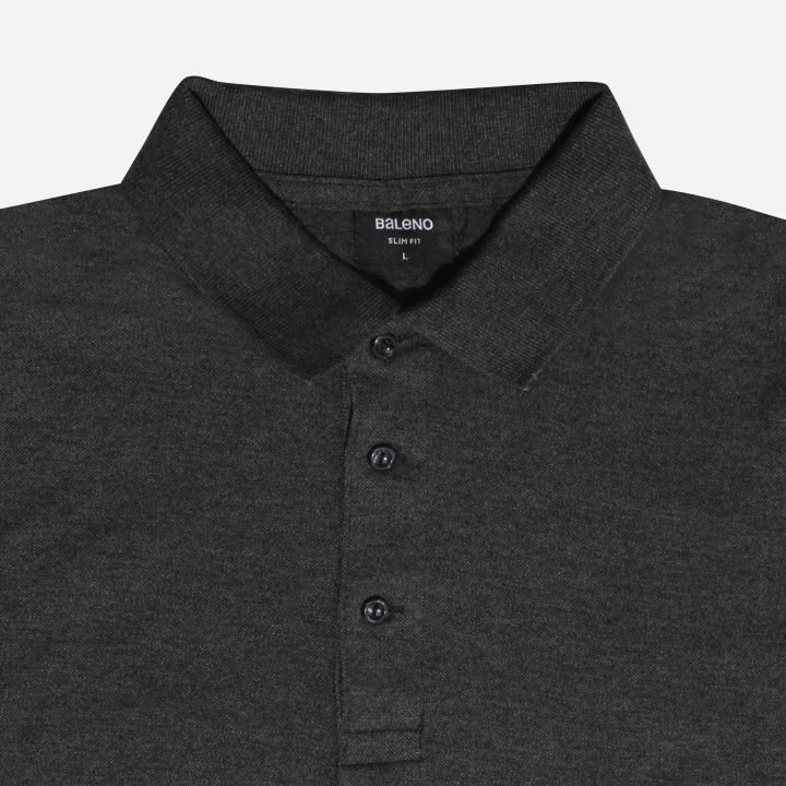 Baleno Men's Slim Fit Polo Shirt in After Dark Lazada PH