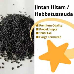 Biji Jinten Hitam Habbatussauda Black Cumin Seed Bisa Untuk JSR 500gr