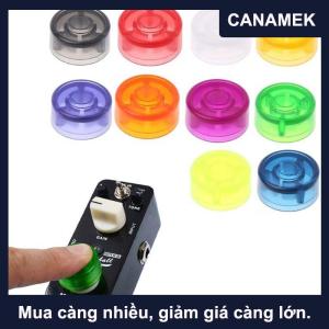 【CANAMEK】 1 miếng bảo vệ cản trước bằng nhựa nhiều màu cho bàn đạp hiệu ứng guitar