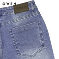 OWEN - Quần jeans Regular Fit QJR231899 màu Xanh chất liệu Cotton Spandex. 