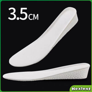 Nexlent 1.5 cm - 3.5 cm Height Increasing Sports Insoles High Elastic Breathable Orthopedic Shoes Pads