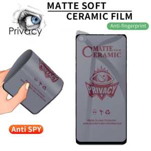 New Tempered Ceramic REALME 9 PRO REALME 9 PRO+ REALME 9 4G Anti Gores Ceramic Matte PRIVACY SPY Anti Pecah Full Glue Premium Quality