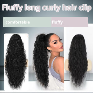 Curling Clip Long Curly Hair Water Ripple Scrunchies Hair Volume Fluffy Hair Extensions Water Ripple Clips
