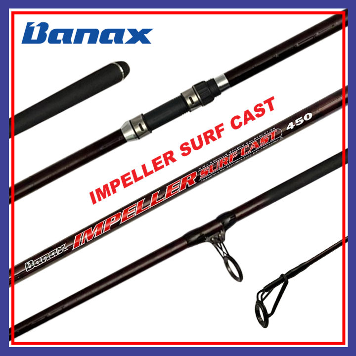 14'7ft-16'4ft Banax Impeller Surf Cast Fishing Rod